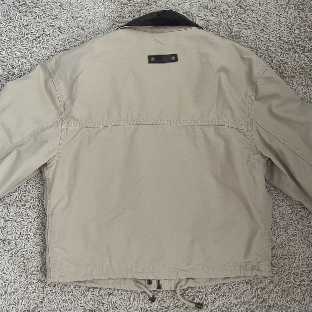Light Canvas Workwear Spring Chore Jacket - Picture 5 of 5